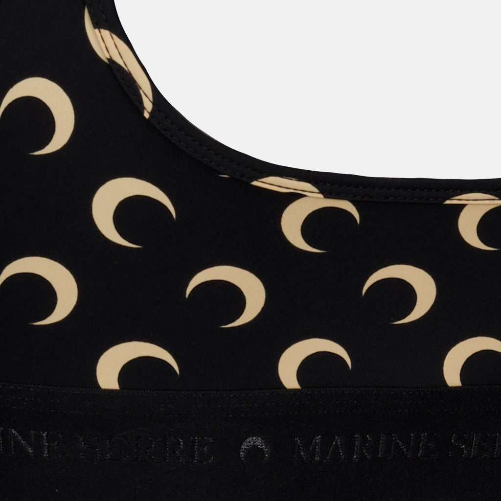 Tops Mond Schwarzer Büstenhalter Marine Serre Noir Femme