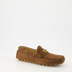 Mocassins Mocasines Driver Fastaway Valentino Garavani Marron Homme