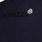 T-shirts T-shirt bleu marine Moncler Bleu Homme
