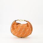 Handbags and shoulder bags Fendigraphy Mini Bag Fendi Orange Femme