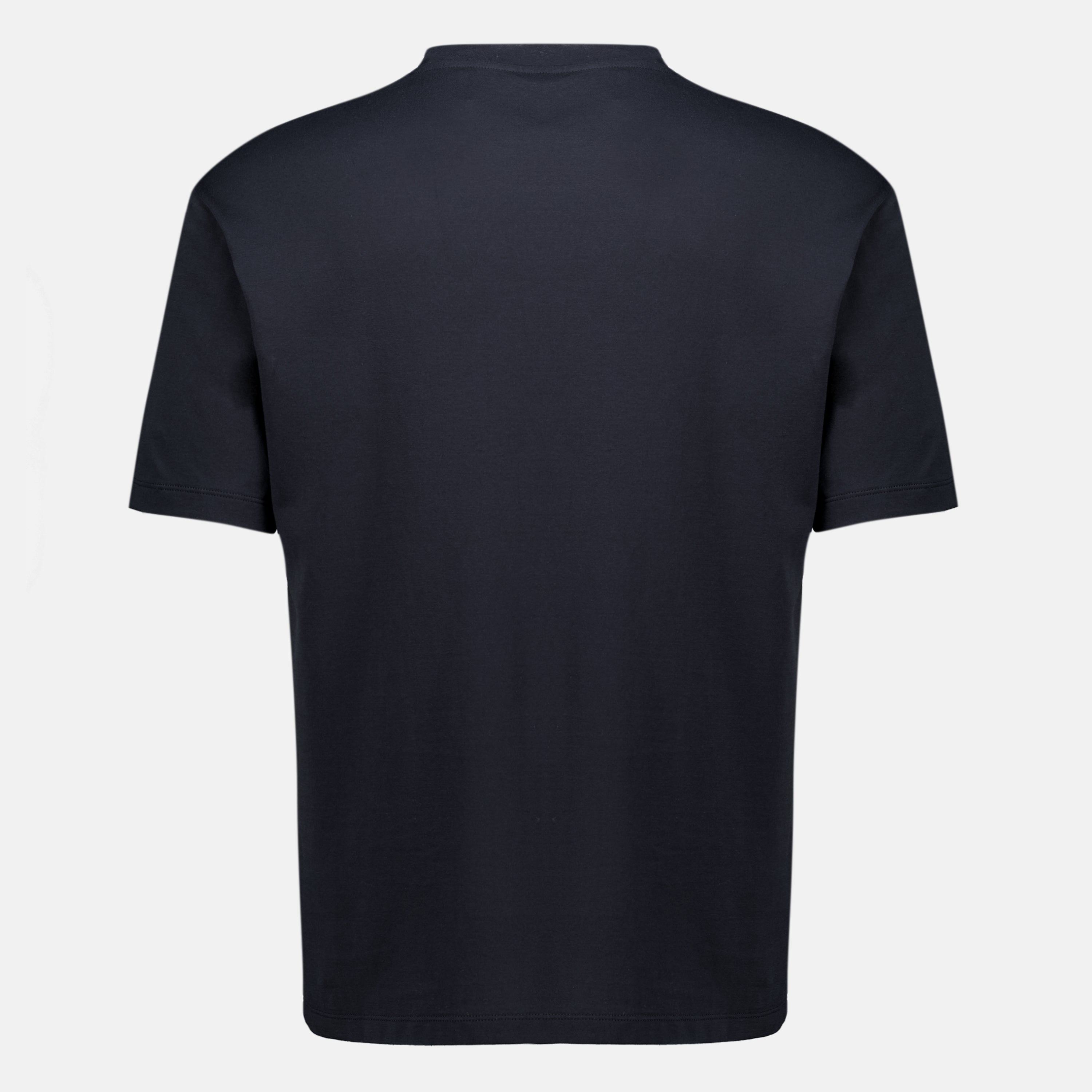 T-shirts T-Shirt Nera in Cotone Fendi Noir Homme