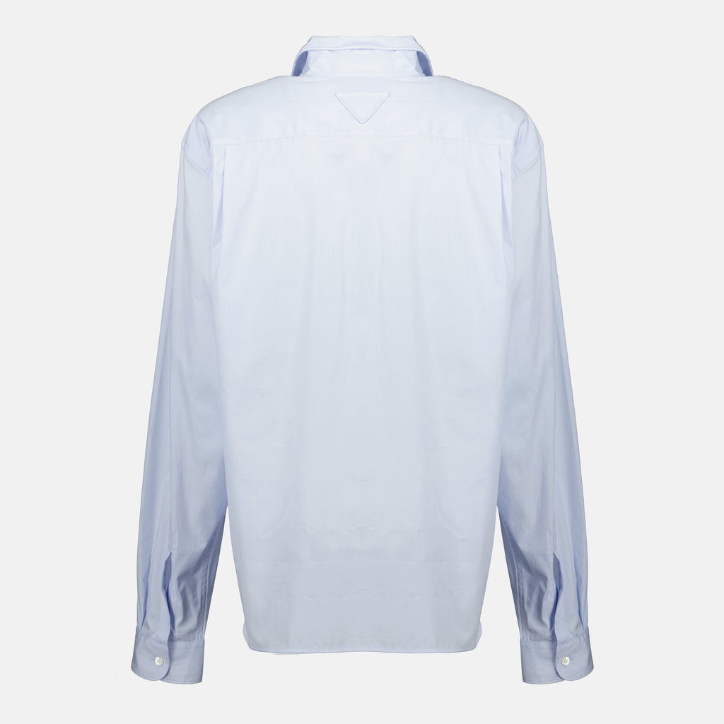 Image of the Prada Women's Knot Shirt - Fall-Winter 2025 - Back View