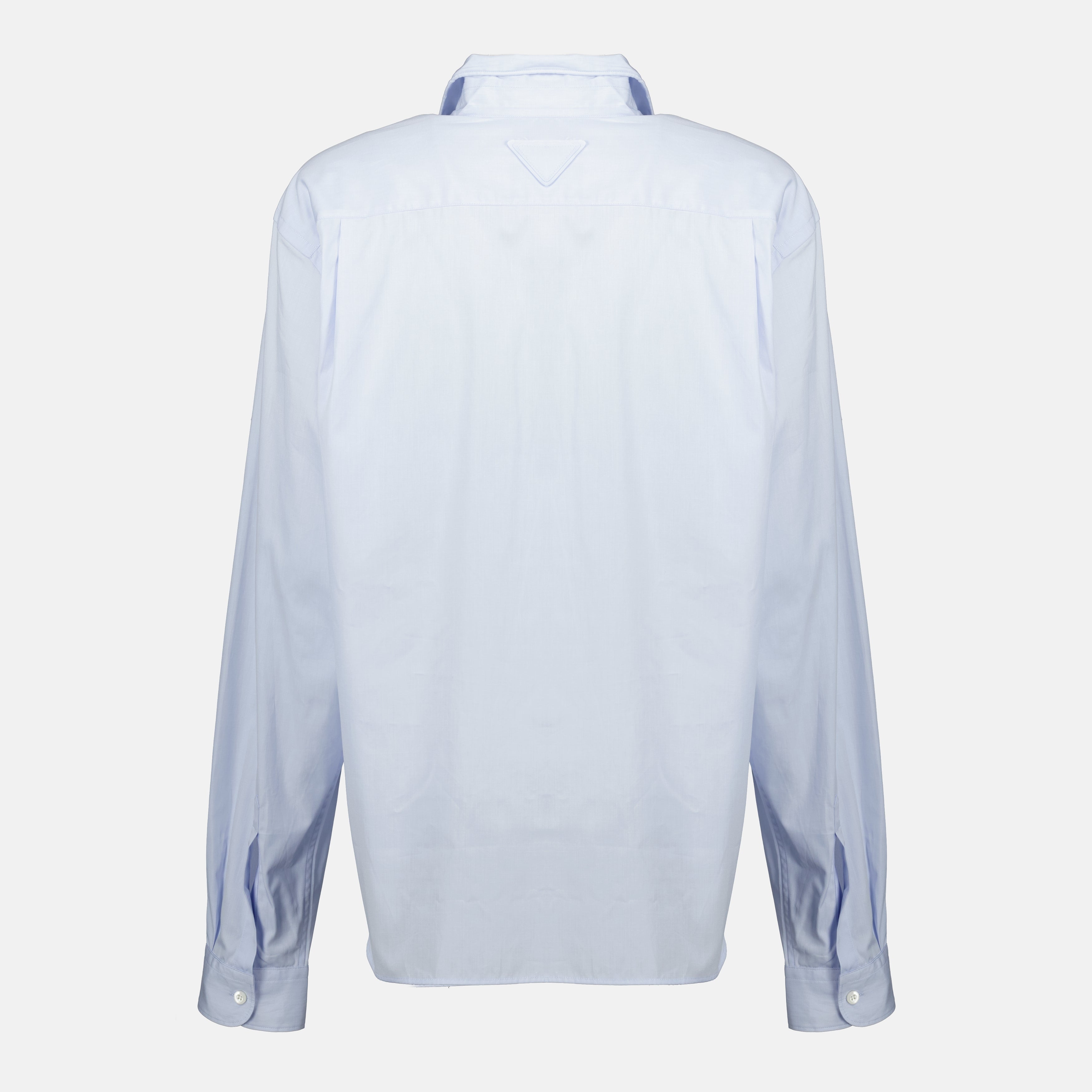 Image of the Prada Women's Knot Shirt - Fall-Winter 2025 - Back View