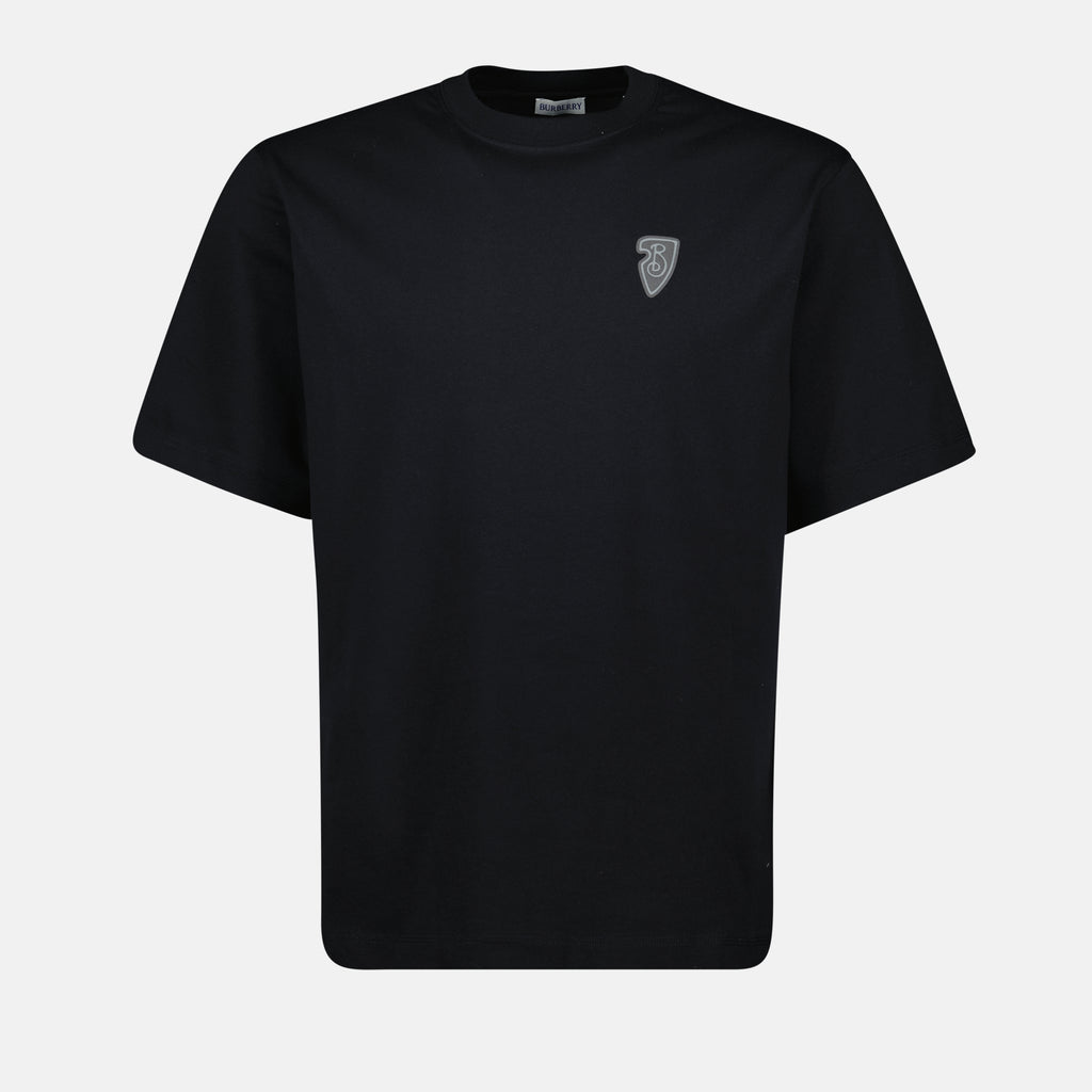 T-shirts T-shirt Cavalier Burberry Noir Homme
