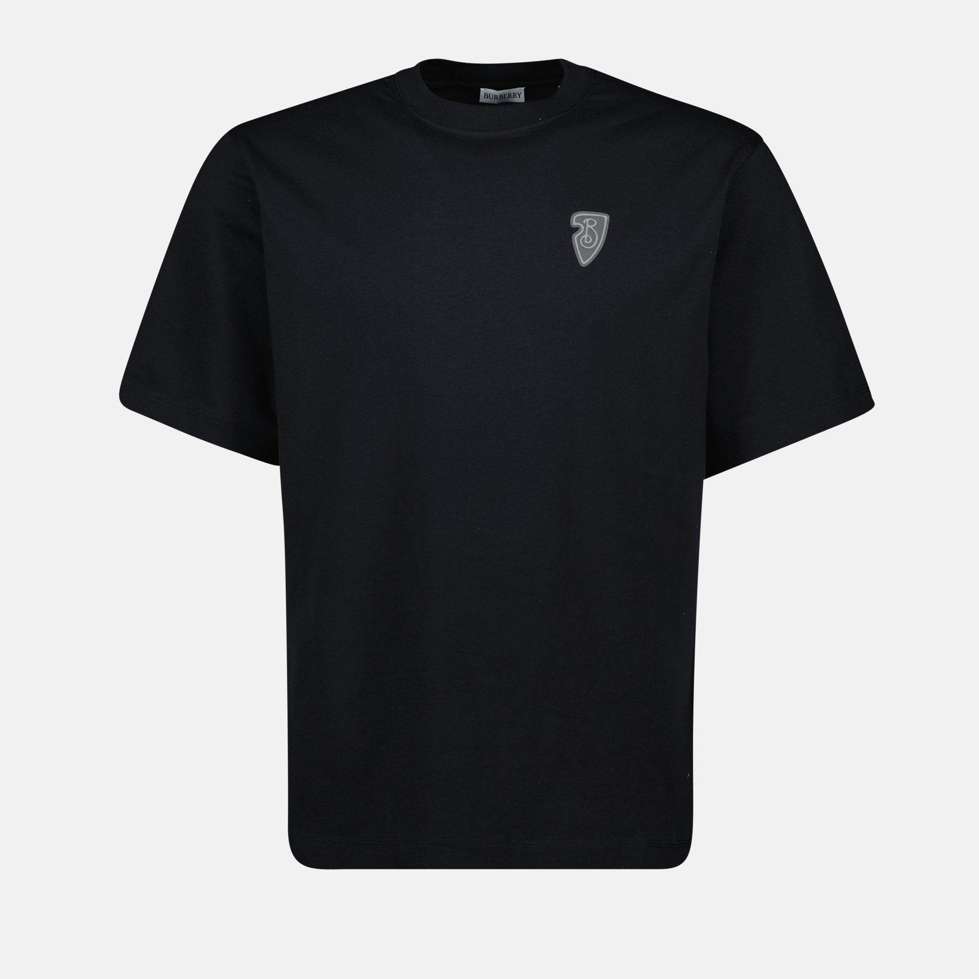 T-shirts T-shirt Cavalier Burberry Noir Homme