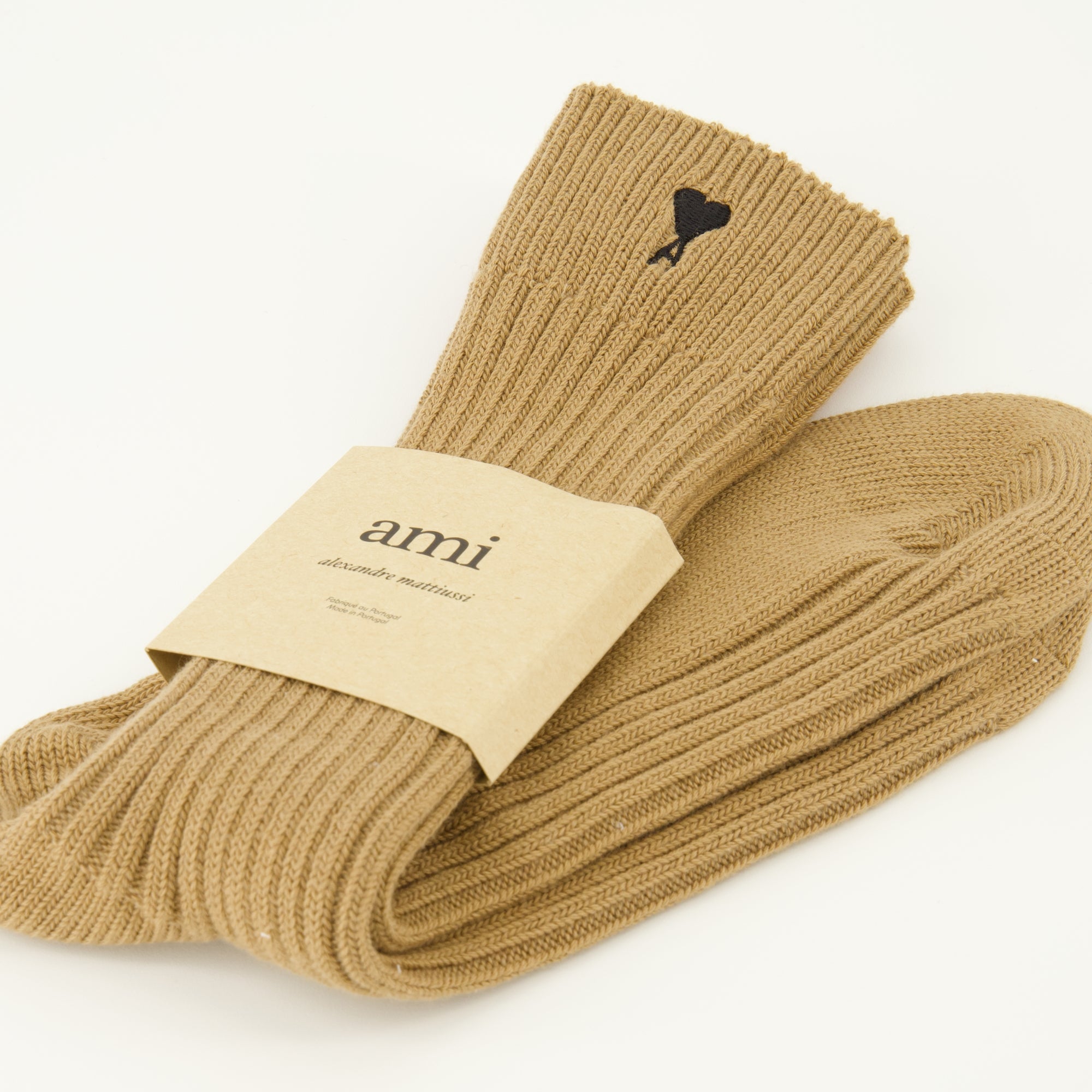Image de l'article Lot de chaussettes Ami de coeur de la marque Ami PARIS pour Unisex - Saison Automne-Hiver 2025 - Vue détaillée_1
