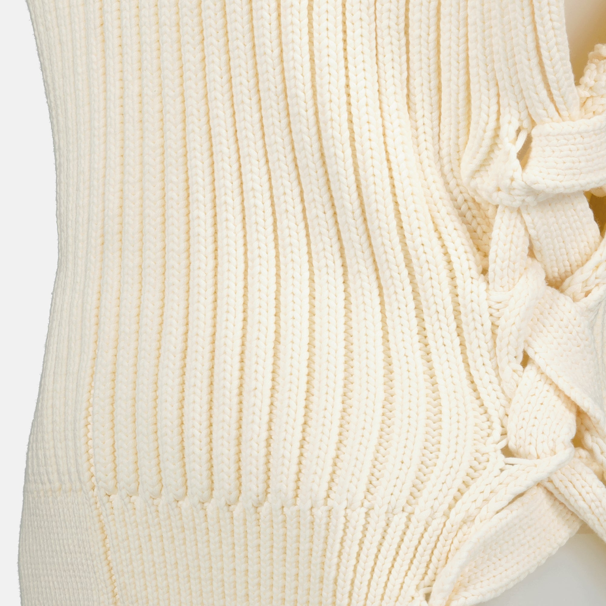 Prendas de punto Suéter Dolpa con Cordones Iro Blanco Femme