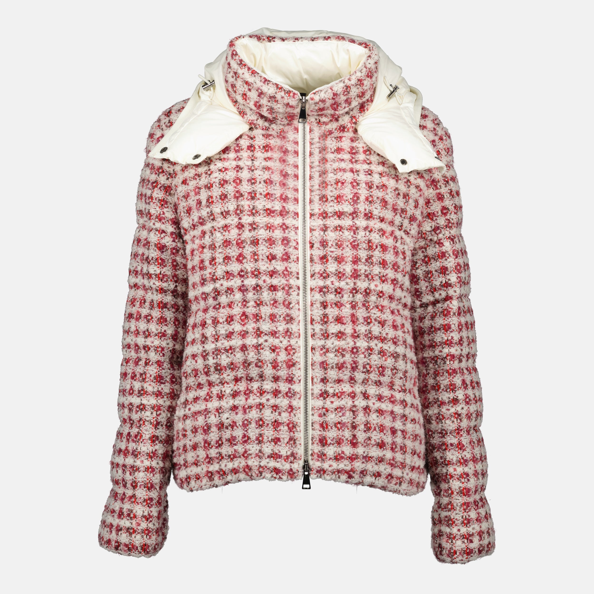 Image de l'article Doudoune en tweed Andronne de la marque Moncler pour Femme - Saison Automne-Hiver 2025 - Vue de Face