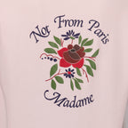Imagen de la camiseta de eslogan rosa de Drole De Monsieur para Hombre - Temporada Primavera-Verano 2026 - Vista Detallada 2