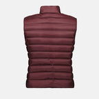 Jaquetas Casaco de Plumas Liane Sem Mangas Moncler Bordéus Femme