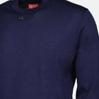 Maille Pull K-Garth Diesel Bleu Homme