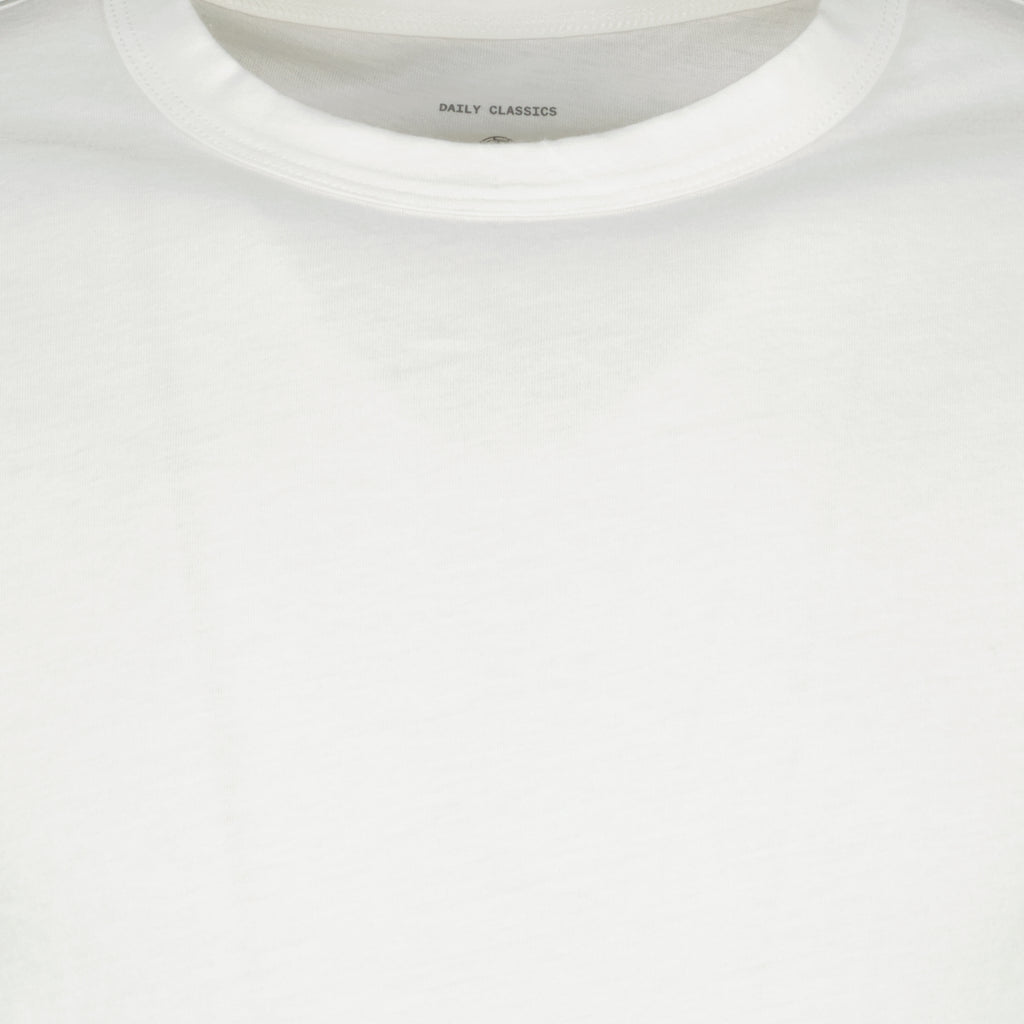 Imagen del artículo Lote de tres camisetas blancas de algodón de la marca Officine Générale para Hombre - Temporada Primavera-Verano 2026 - Vista Detallada_1