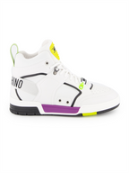 Baskets MB15604G0EG41 10a  mix bianco Moschino Multicolore Homme