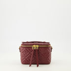 Bild der Mini Vanity-Tasche in Bordeaux der Marke Fendi für Damen - Frühjahr-Sommer 2026 - Vorderansicht