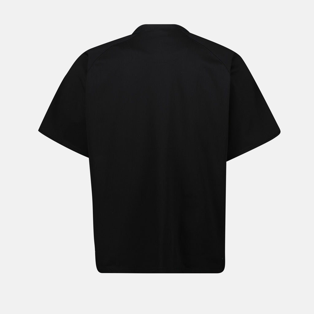 T-shirt T-shirt dritta Sacai Nero Homme
