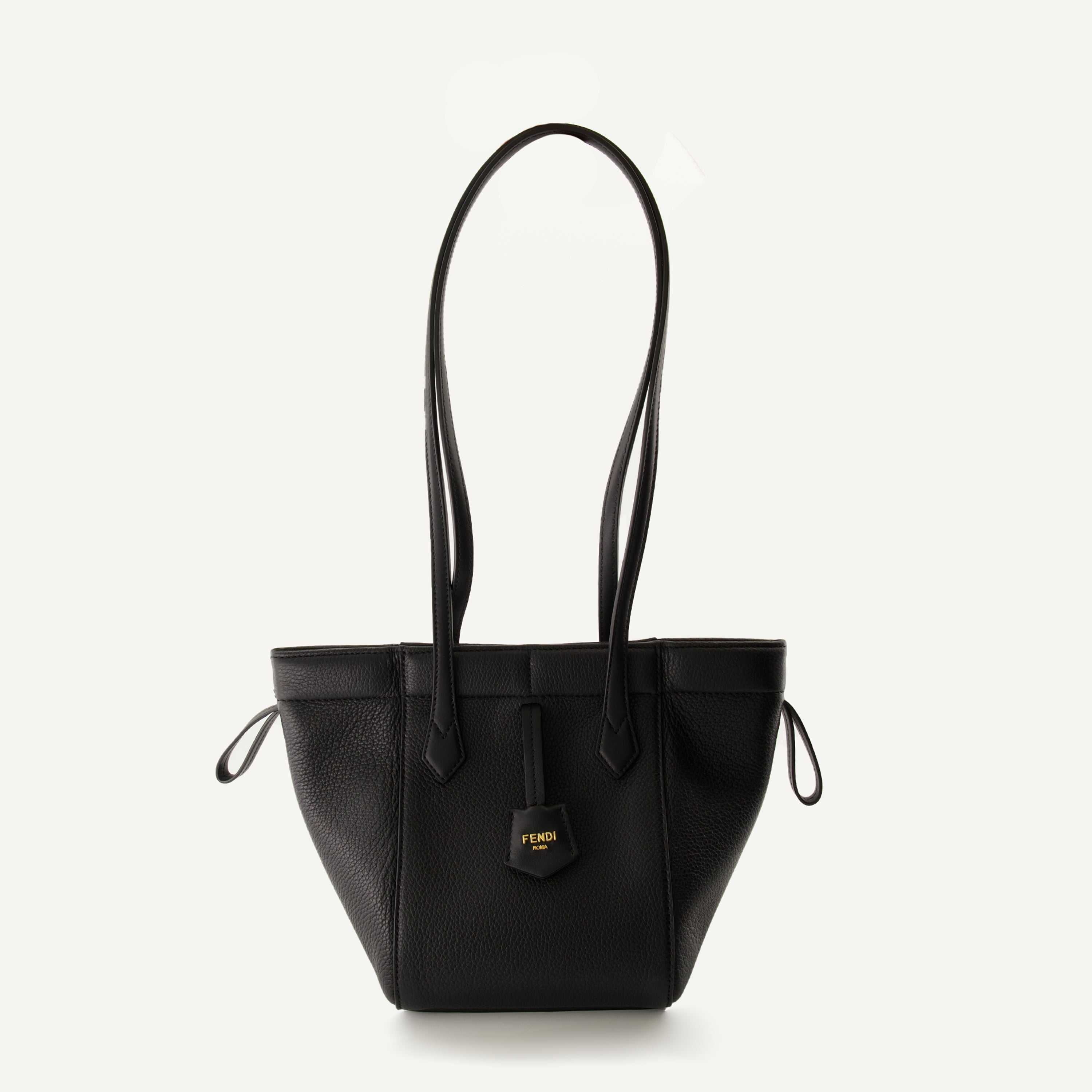 Sacs seau Sac Fendi Origami mini Fendi Noir Femme