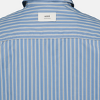 Chemises Chemise à rayures Ami PARIS Bleu Homme