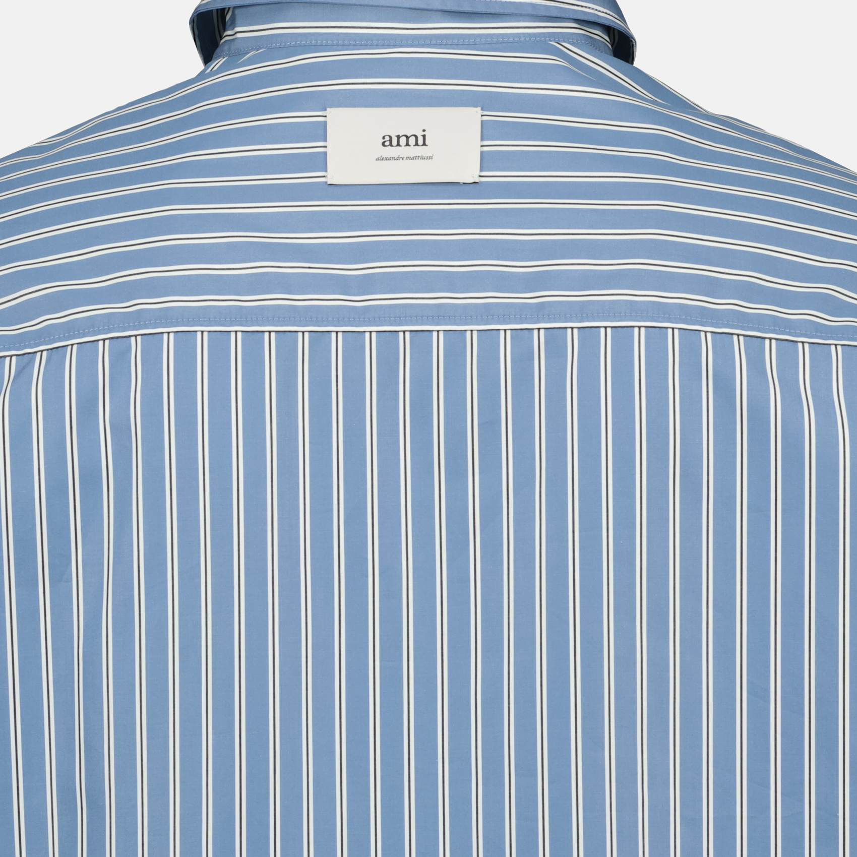Chemises Chemise à rayures Ami PARIS Bleu Homme