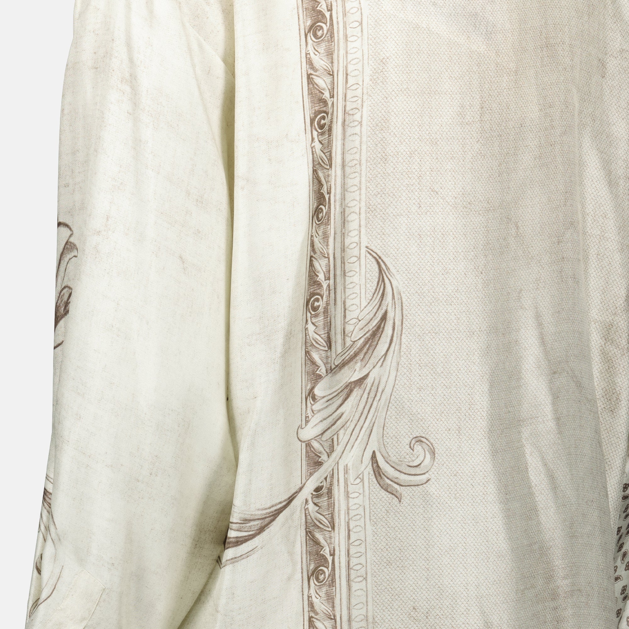 Image de l'article Chemise longue imprimé beige de la marque Max Mara pour Femme - Saison Printemps-Été 2026 - Vue détaillée_2