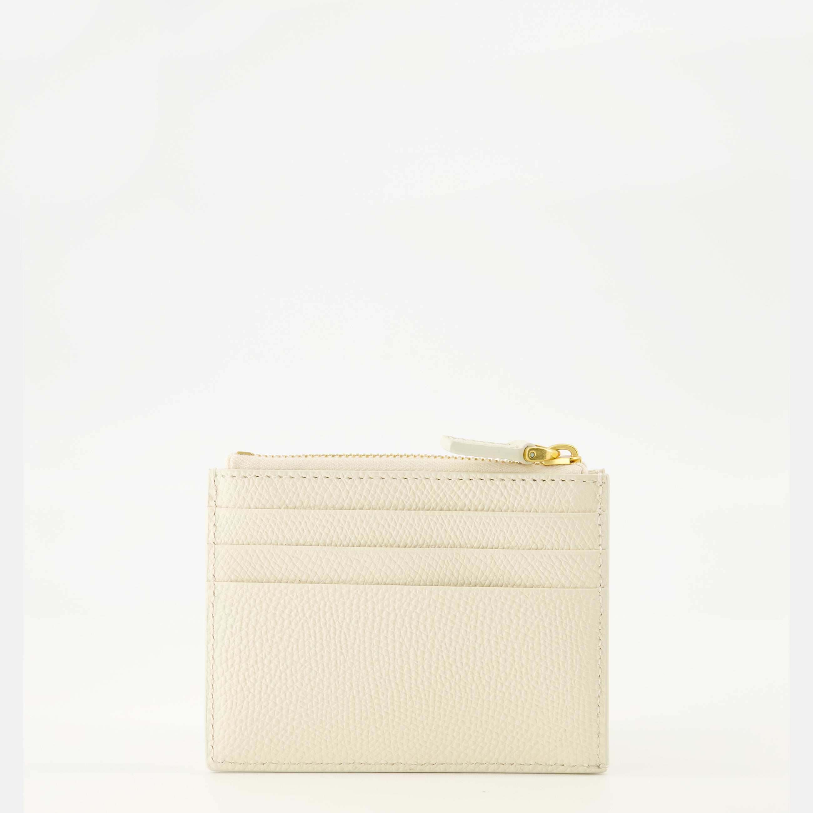 Image de l'article Porte-cartes Cherryfic beige de la marque Valentino Garavani pour Femme - Saison Printemps-Été 2026 - Vue de Dos