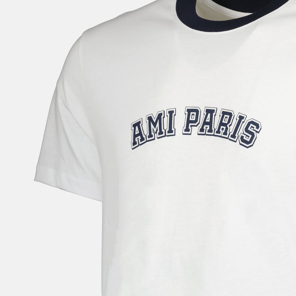 T-shirts T-shirt Ami Paris Ami PARIS Blanc Unisexe