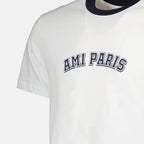 T-shirts T-shirt Ami Paris Ami PARIS Blanc Unisexe