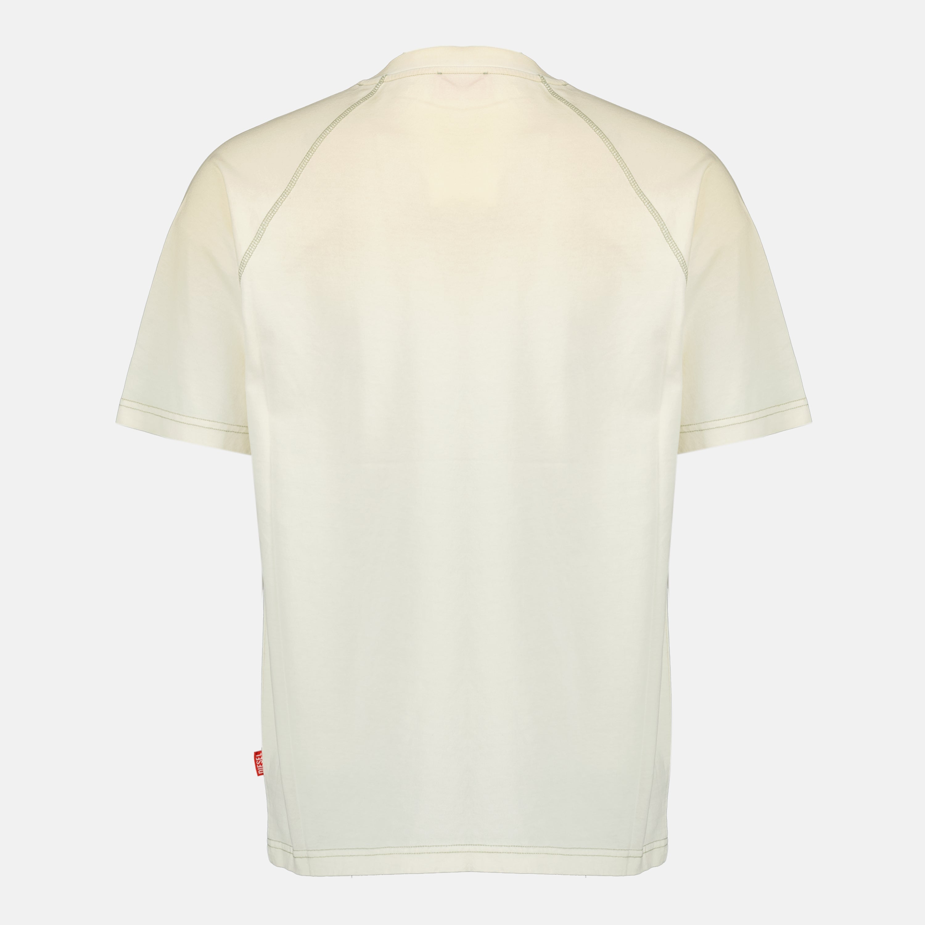 Image de l'article T-shirt à imprimé vert de la marque Diesel pour Homme - Saison Printemps-Été 2026 - Vue de Dos