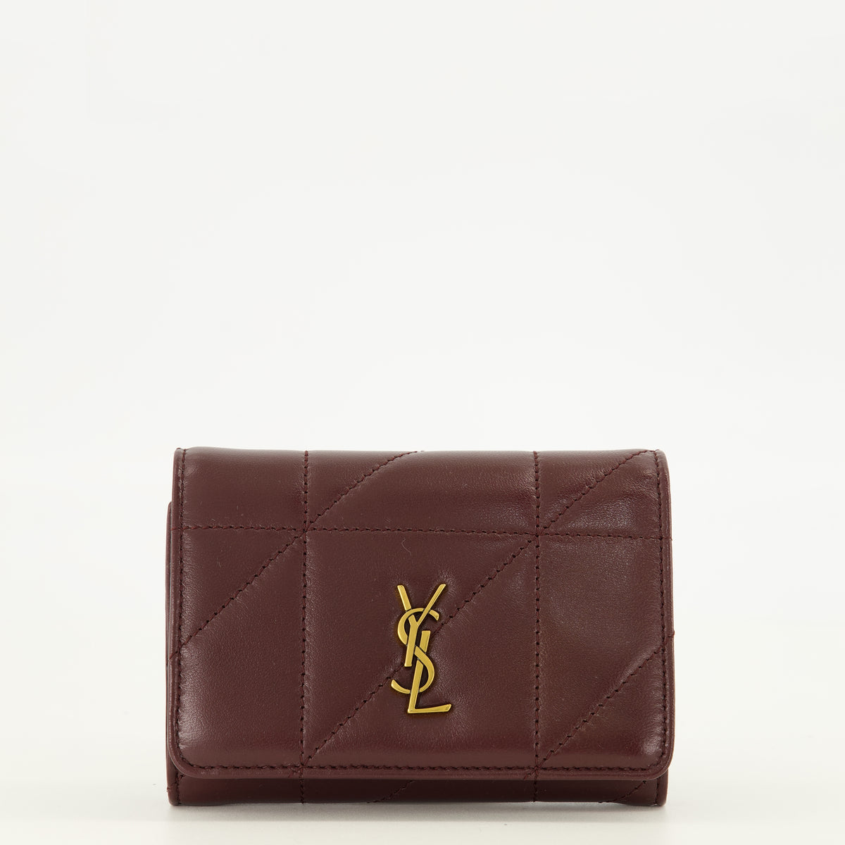 Petite maroquinerie Portefeuilles Jamie bordeaux Saint Laurent Bordeaux Femme