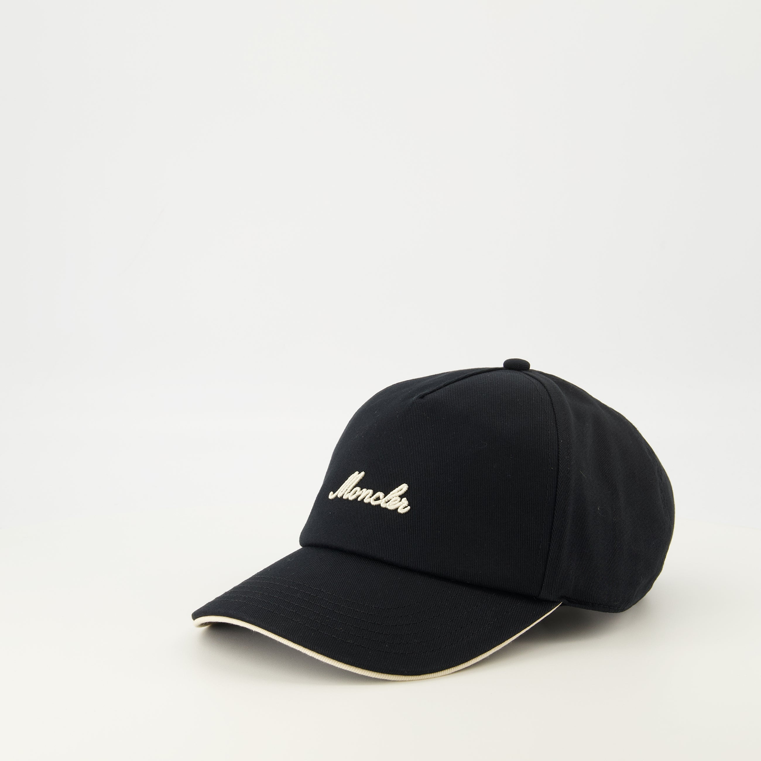 Image of the article Moncler Men's Black Logo Cap - Spring-Summer 2026 - Back View