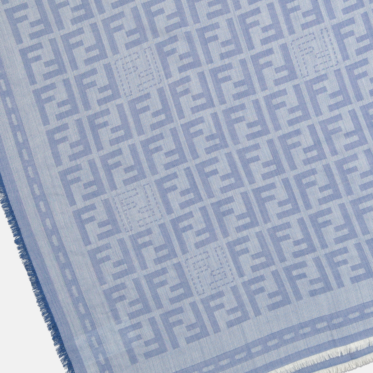 Sciarpe e guanti FF Sciarpa Fendi Blu Femme