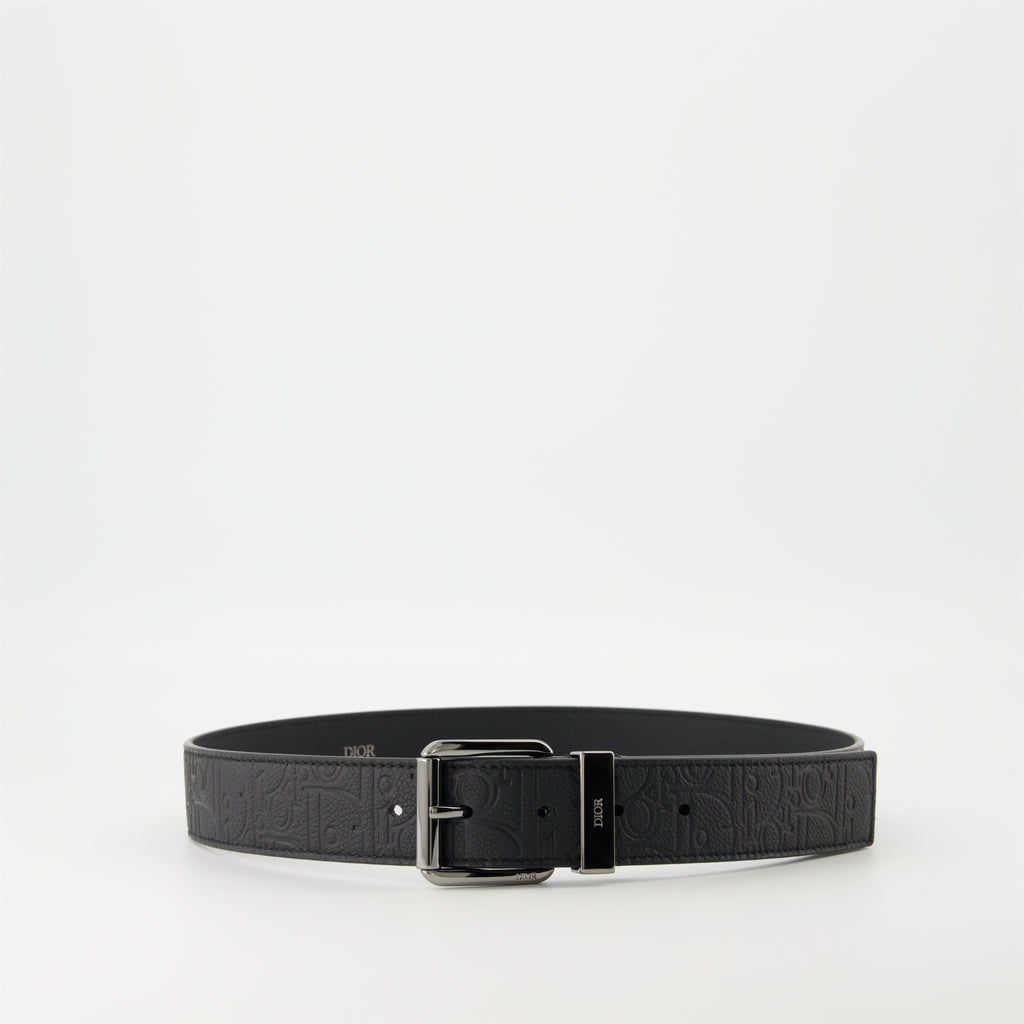 Ceintures Ceinture Dior Gravity Dior Noir Homme