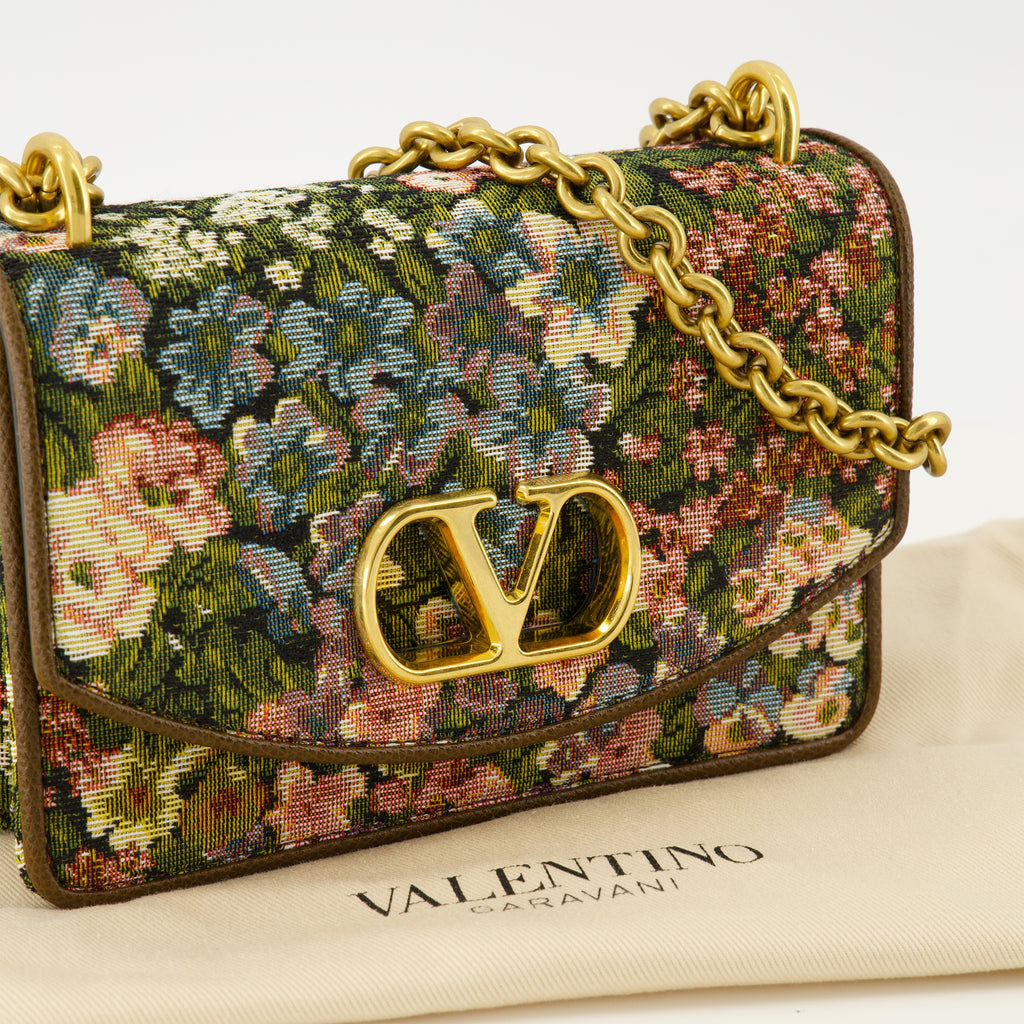Sacs à main et épaule Borsa Vain Ricamata Valentino Garavani Vert Femme