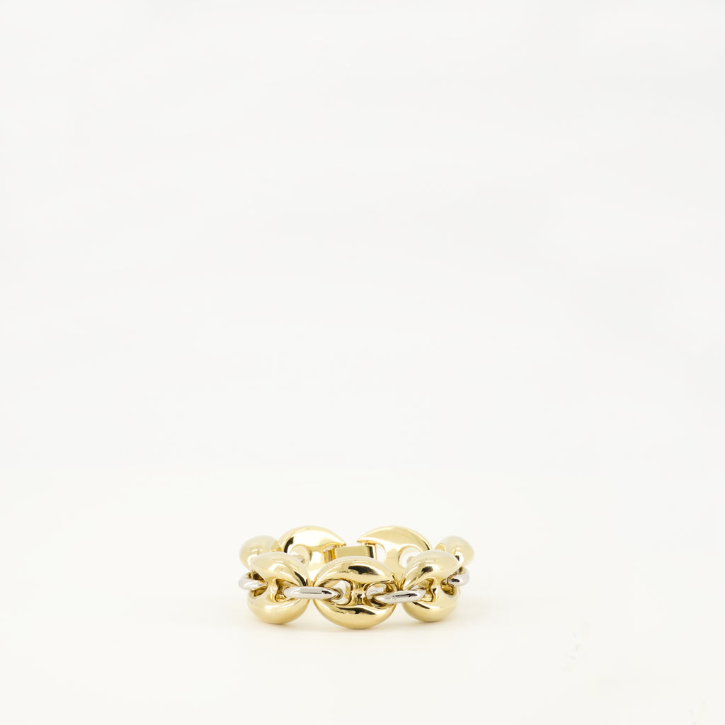 Bild des drapierten Midirocks der Marke Rabanne für Damen - Herbst-Winter 2025 - Vorderansicht