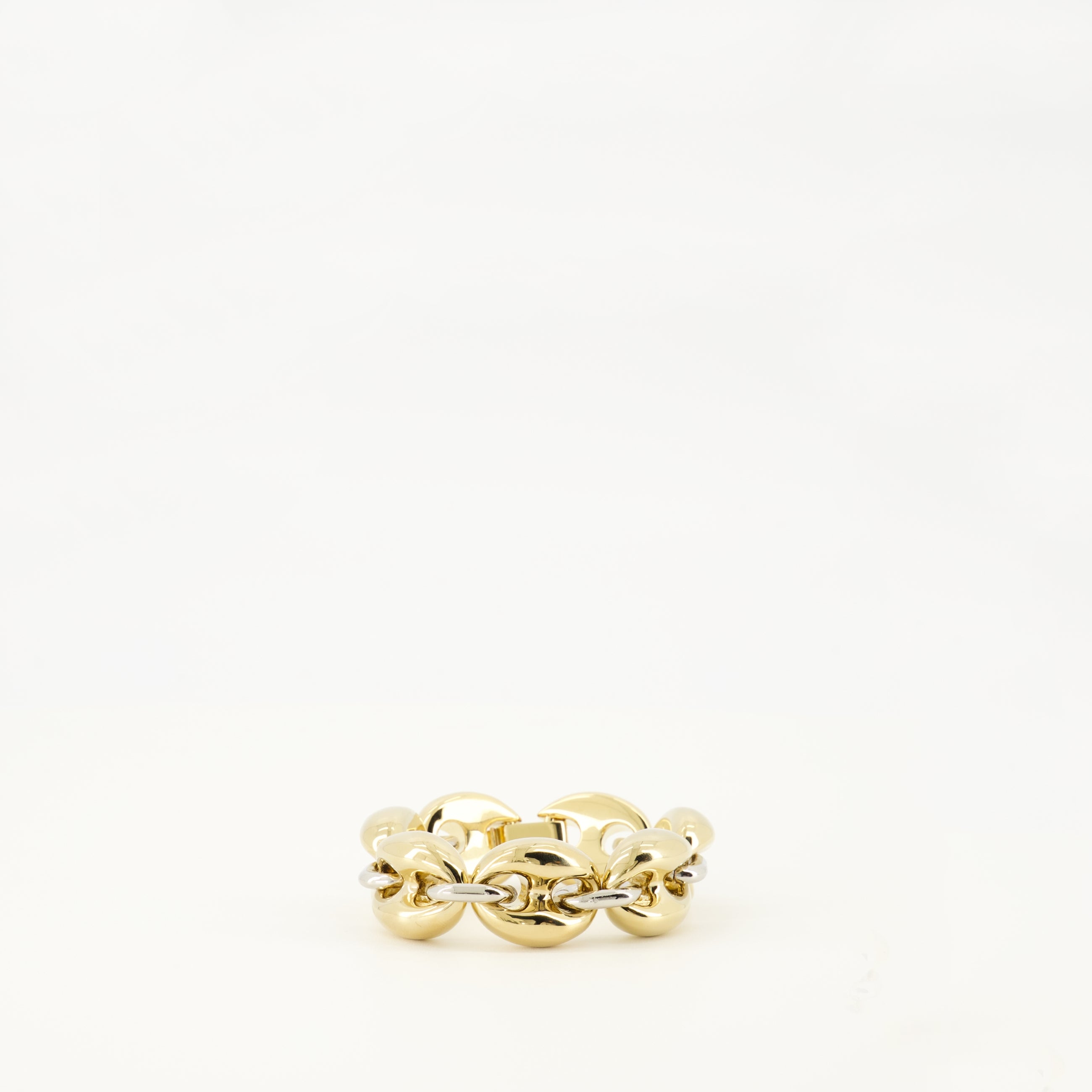 Bild des drapierten Midirocks der Marke Rabanne für Damen - Herbst-Winter 2025 - Vorderansicht