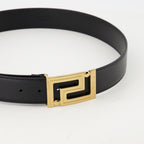 Belts Greca Belt Versace Black Homme