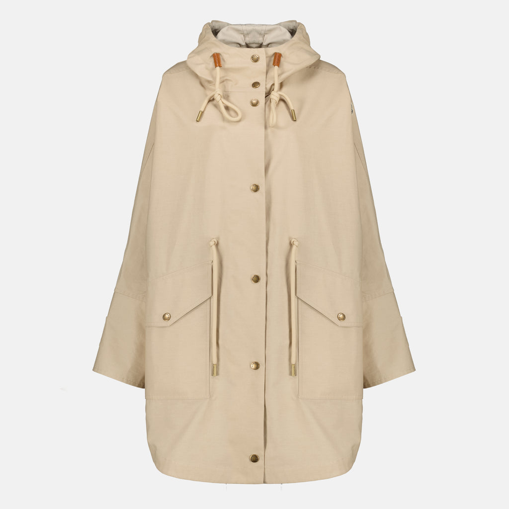 Manteaux Parka Brunnera em Gabardine Bege Moncler Beige Femme