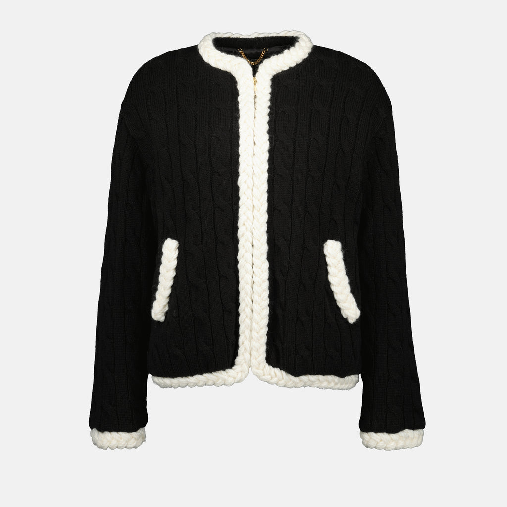 Immagine della Giacca in Lana Moschino per Donna - Stagione Autunno-Inverno 2025 - Vista Frontale