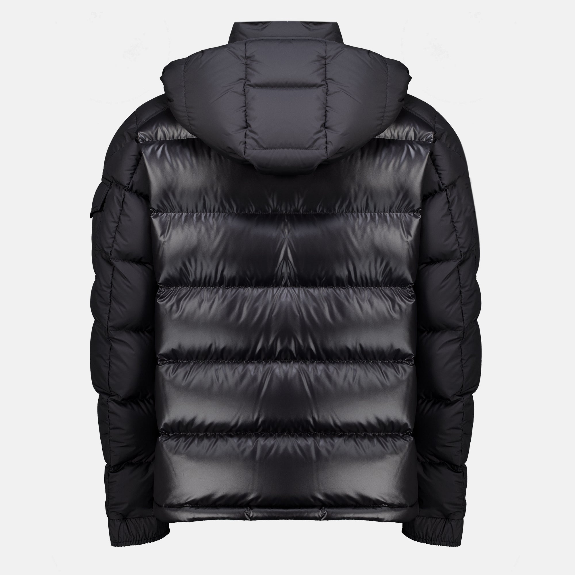 Manteaux Chaqueta de Plumas Negra Maya Moncler Noir Homme