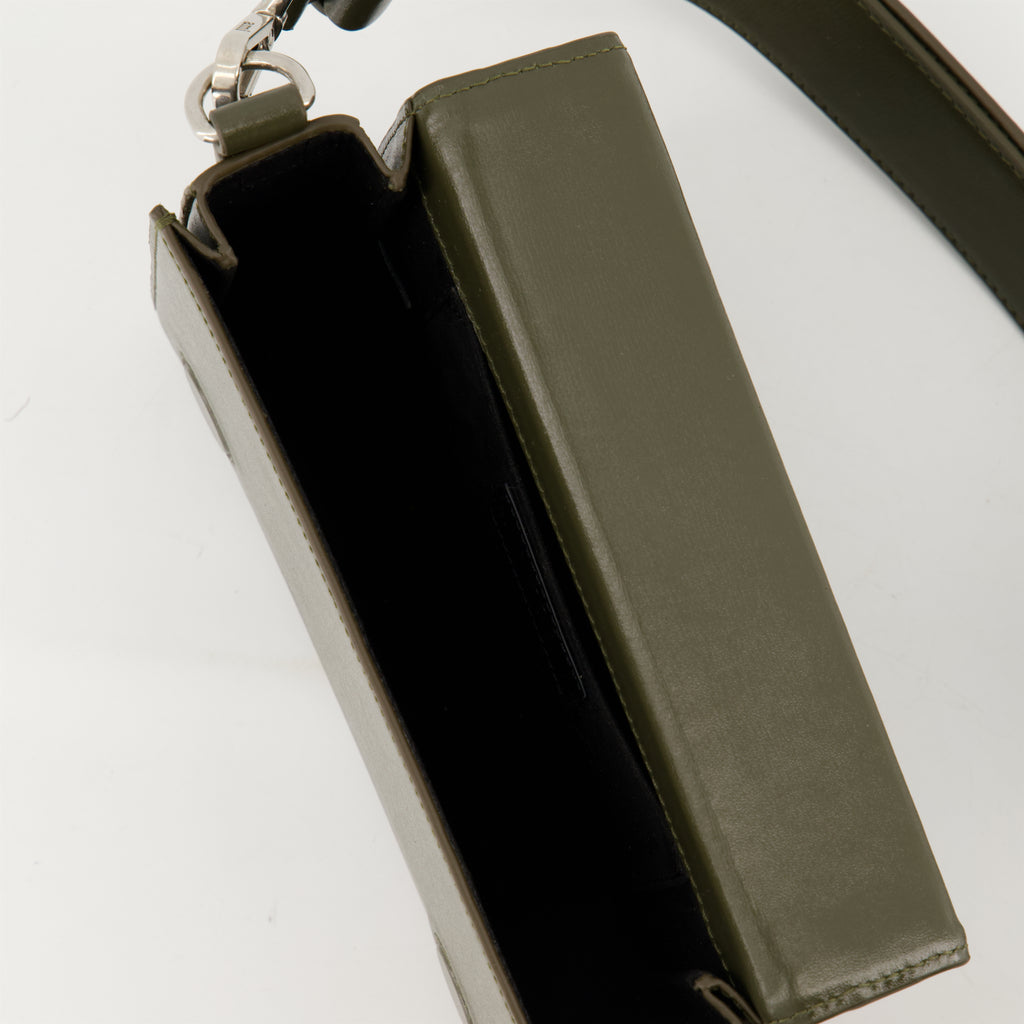 Sacs bandoulière Sac Lunch Ami PARIS Kaki Unisexe