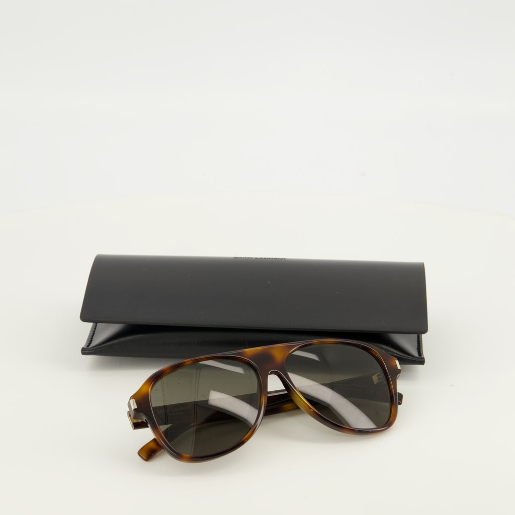 Lunettes Lunettes de soleil SL 970 marron Saint Laurent Marron Unisexe