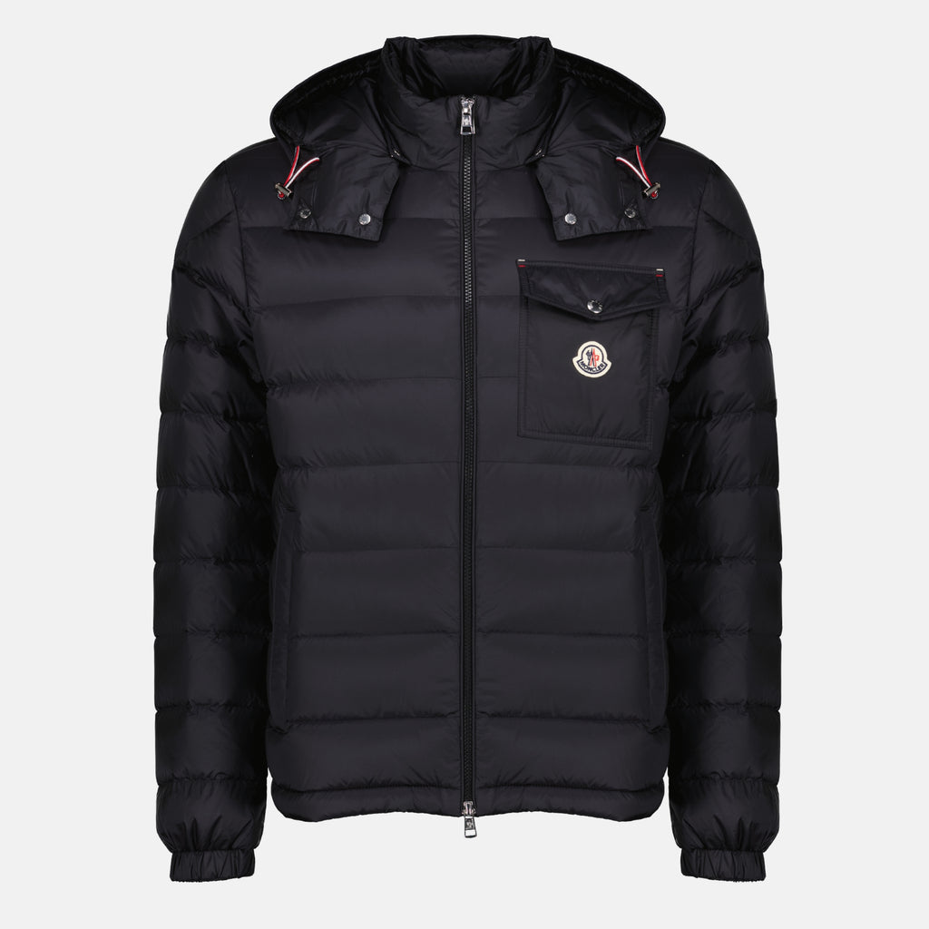 Manteaux Verith Schwarze Pufferjacke Moncler Noir Homme