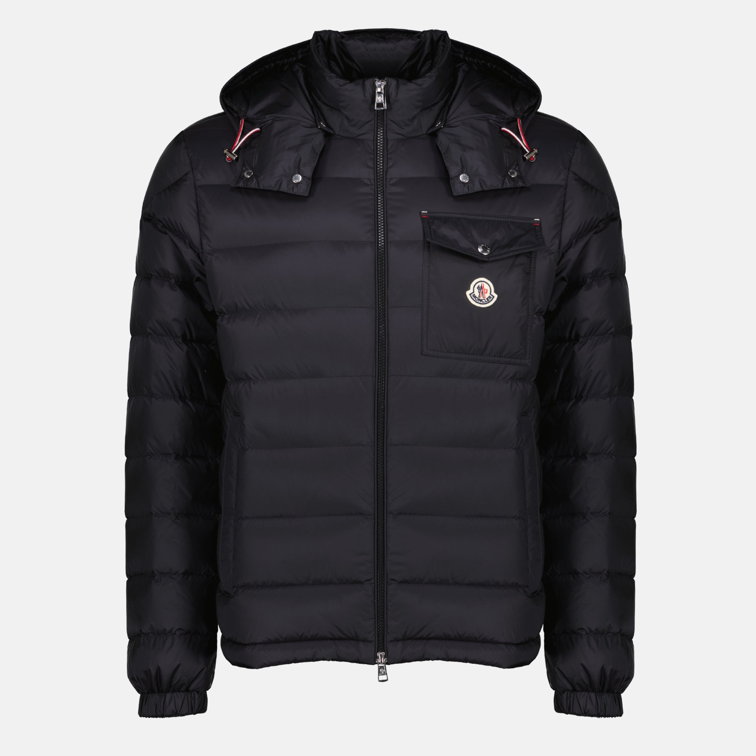 Manteaux Verith Schwarze Pufferjacke Moncler Noir Homme
