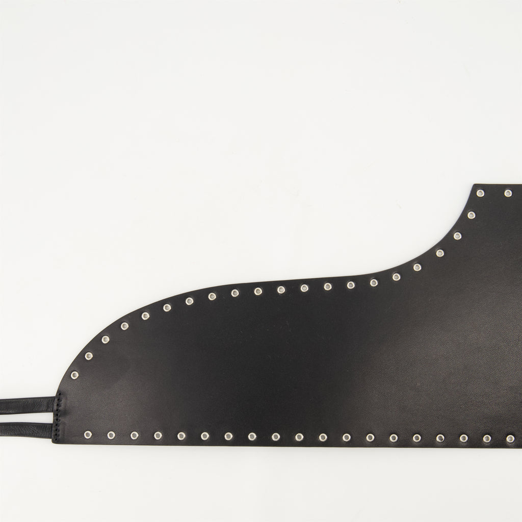 Ceintures Ceinture en cuir Lanny Iro Noir Femme