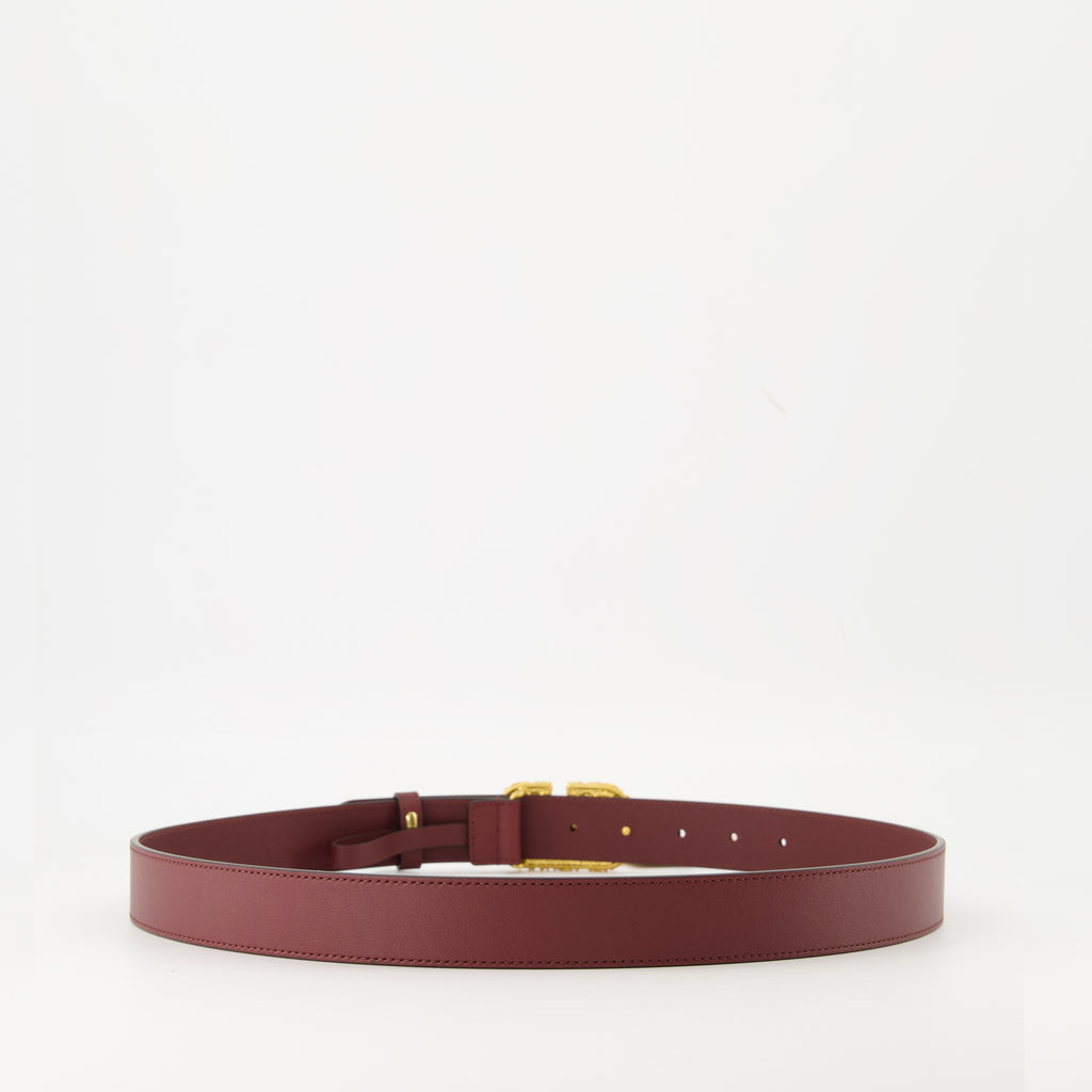 Image de l'article Ceinture Vlogo Cristaux de la marque Valentino Garavani pour Femme - Saison Automne-Hiver 2025 - Vue de Dos