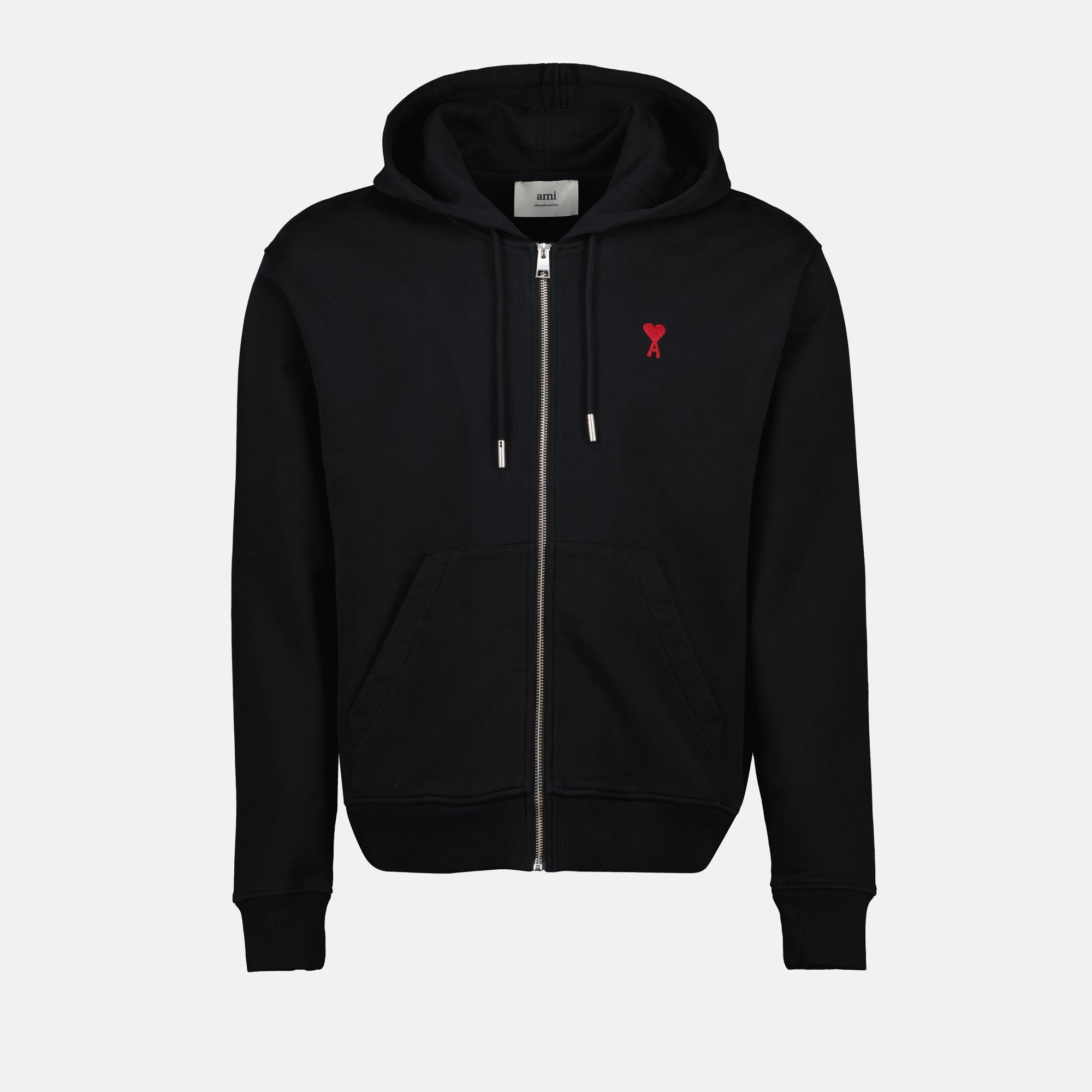 Sweatshirts Sweat zippé Ami de coeur Ami PARIS Noir Homme