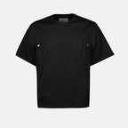 Knitwear Jersey T-shirt Sacai Black Homme