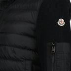 Maille Zipped Cardigan Moncler Noir Homme