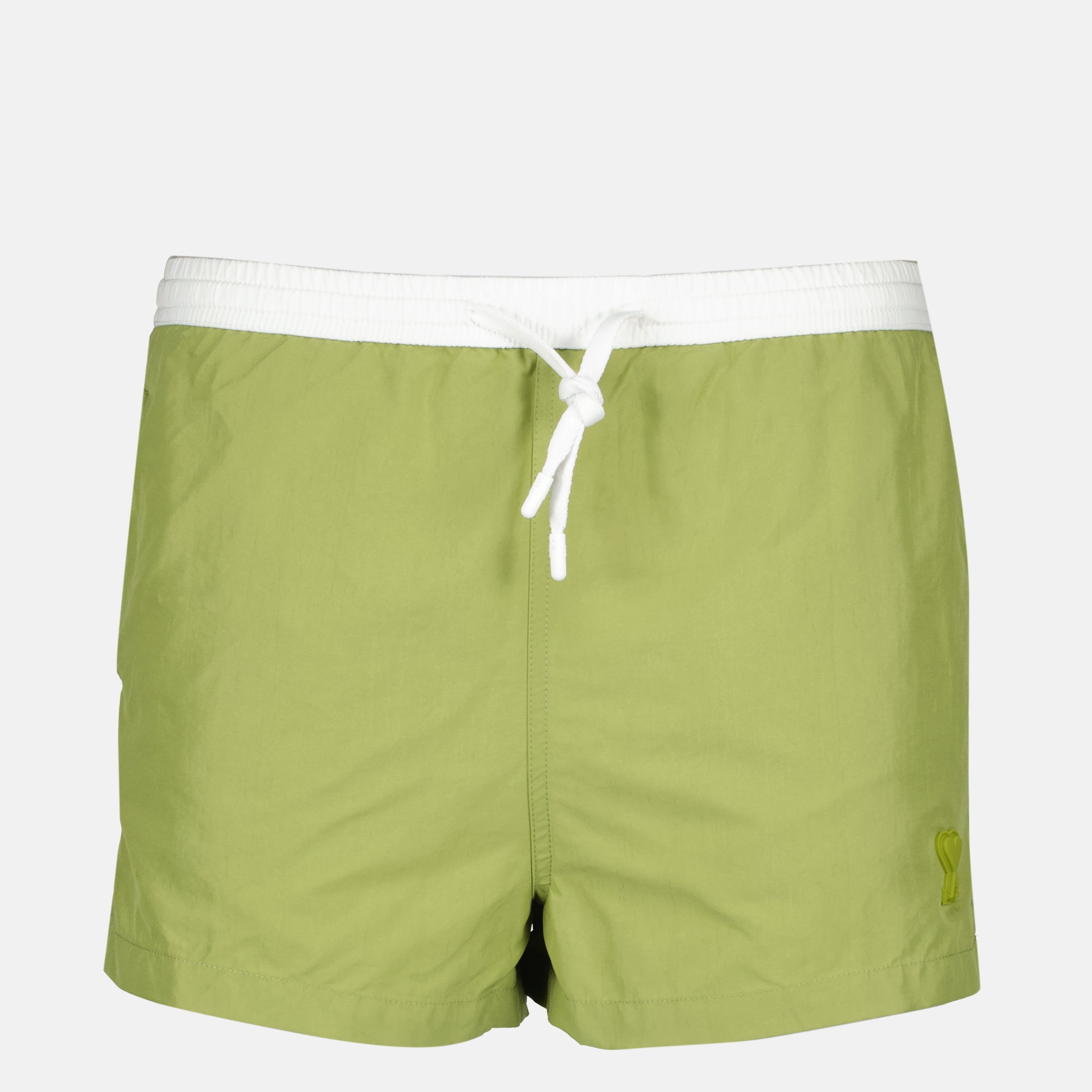 Beachwear Maillot de bain vert en nylon Ami PARIS Vert Homme