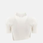 Imagen de la parte superior Maparadita blanca de la marca Christopher Esber para Mujer - Temporada Primavera-Verano 2026 - Vista Trasera