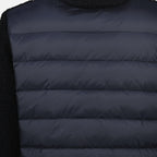 Knitwear Two-tone Cardigan Moncler Dark blue Women